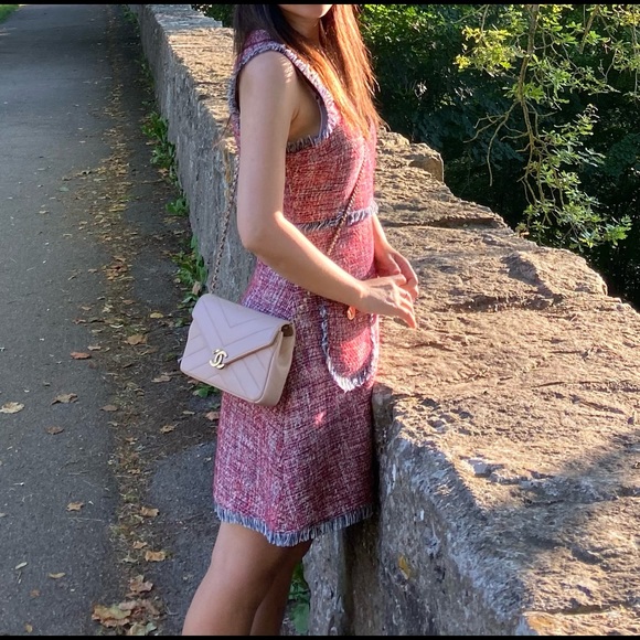 Chanel Lambskin Chevron Mini Coco Envelope Flap - Picture 15 of 16